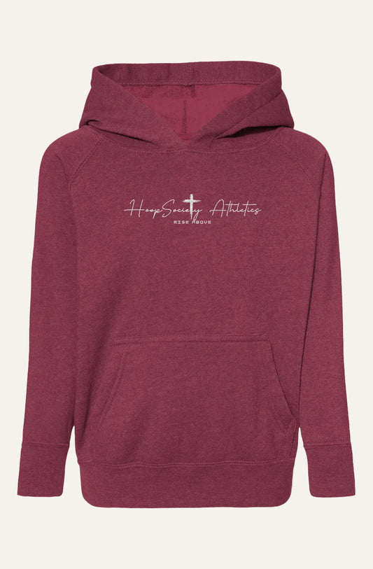 Blend Raglan Hooded Sweatshirt