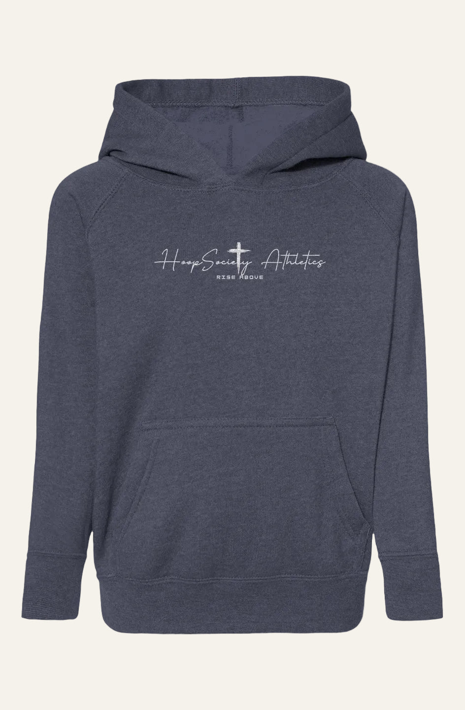 Blend Raglan Hooded Sweatshirt