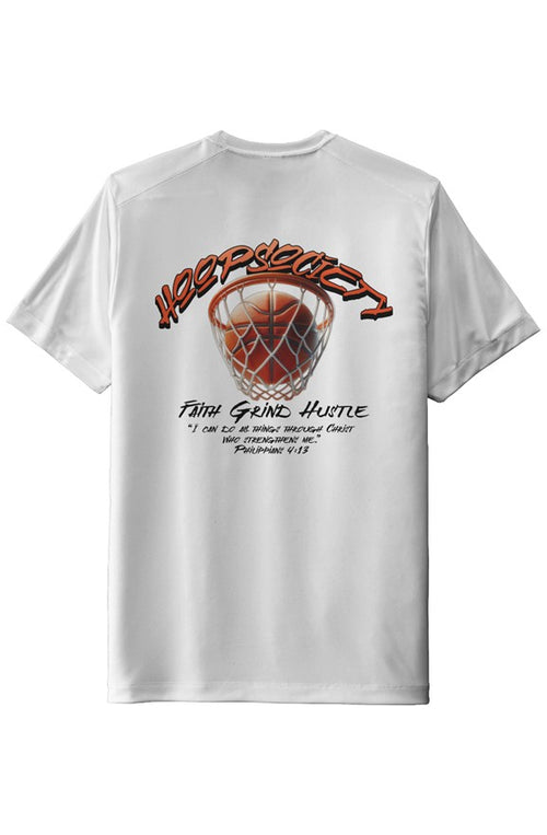 HoopSociety — Faith. Hustle. Grind. UV Pro Tee