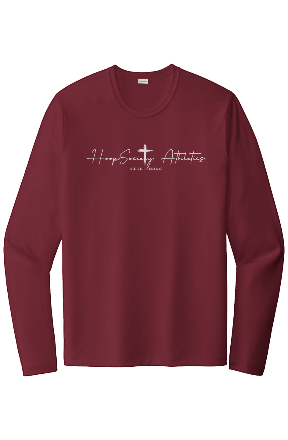 Foundation Long Sleeve Performance Tee | HoopSociety