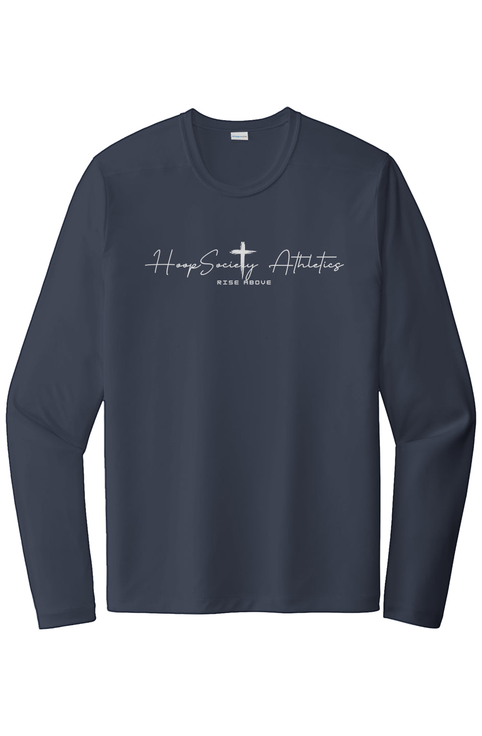 Foundation Long Sleeve Performance Tee | HoopSociety