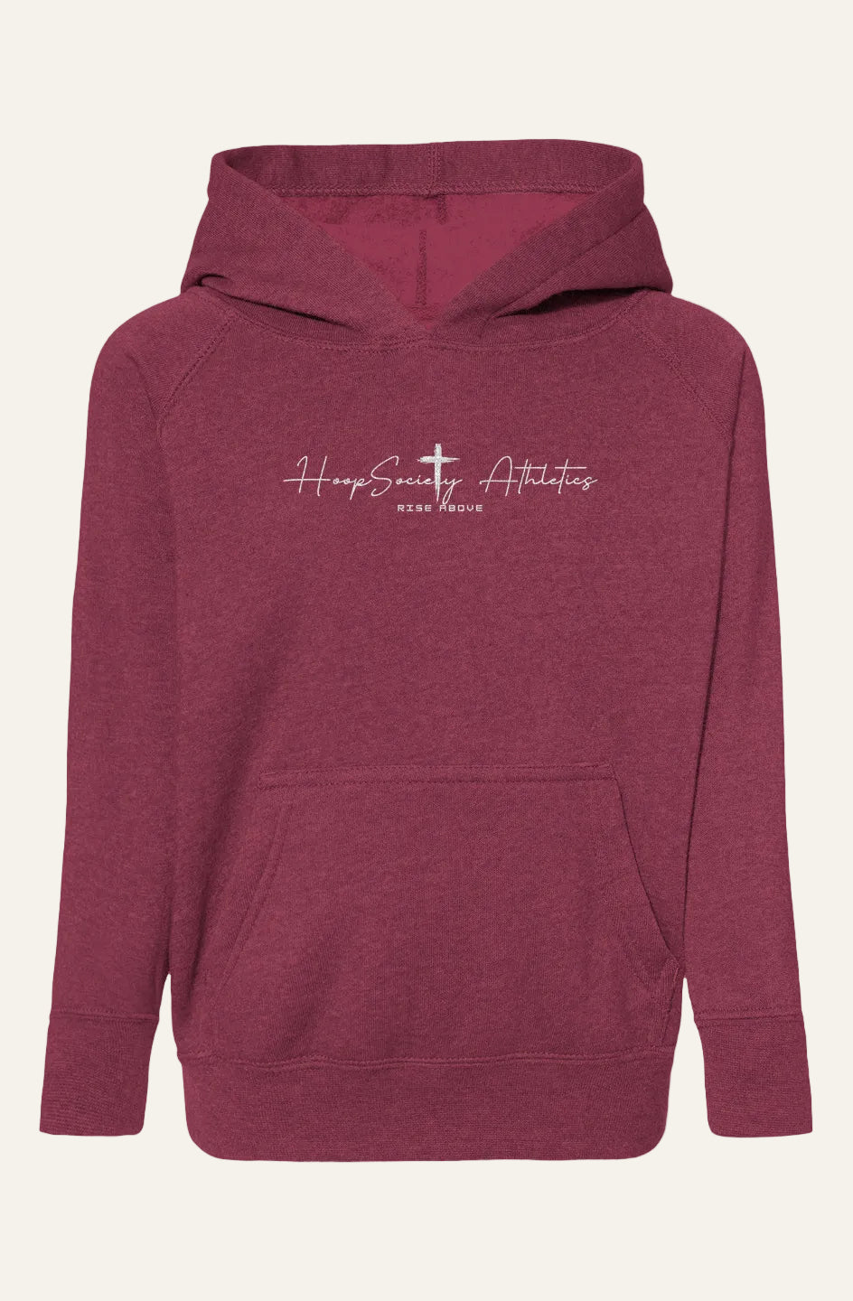 Blend Raglan Hooded Sweatshirt
