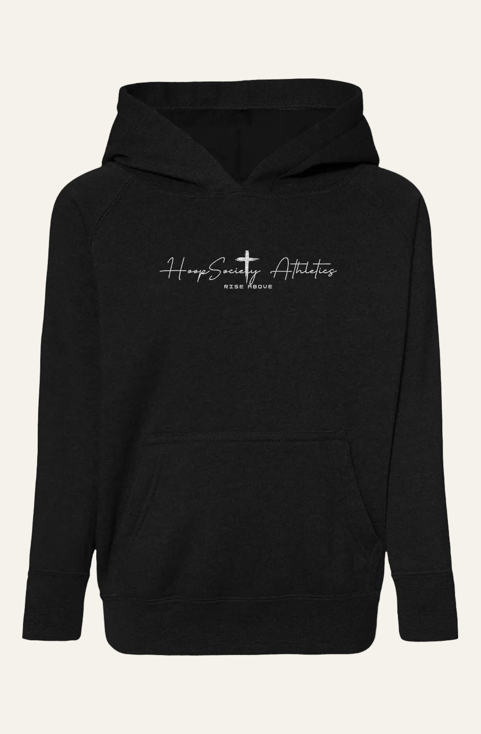 Blend Raglan Hooded Sweatshirt